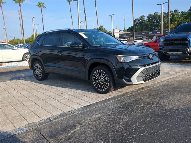 new 2025 Volkswagen Taos car, priced at $23,996