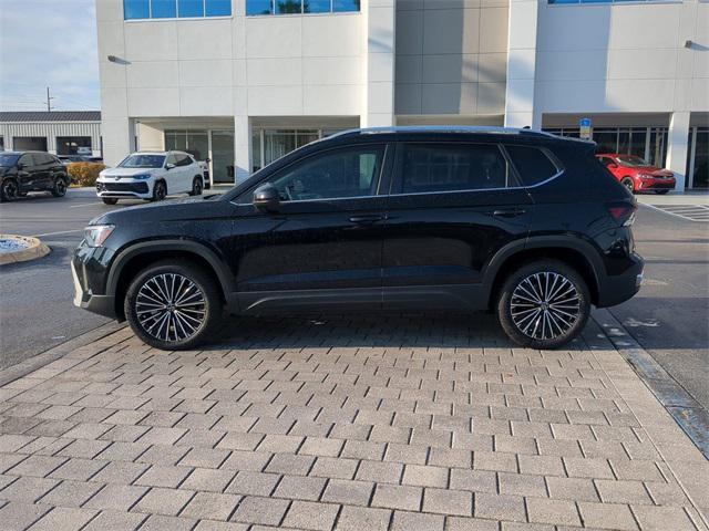 new 2025 Volkswagen Taos car, priced at $23,996