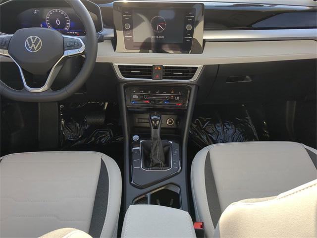 new 2025 Volkswagen Taos car, priced at $23,996