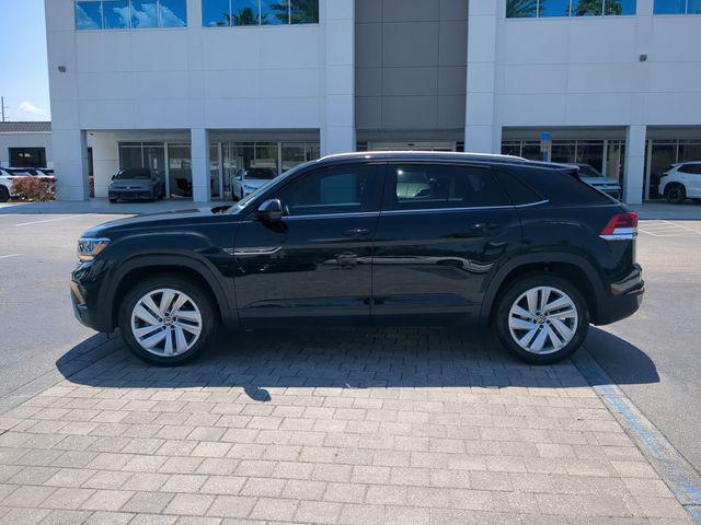 used 2022 Volkswagen Atlas Cross Sport car, priced at $18,500