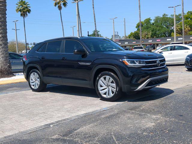 used 2022 Volkswagen Atlas Cross Sport car, priced at $18,500