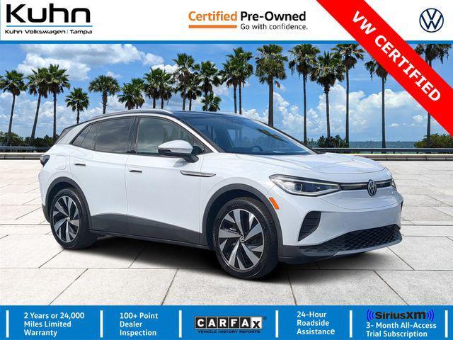 used 2021 Volkswagen ID.4 car, priced at $17,500