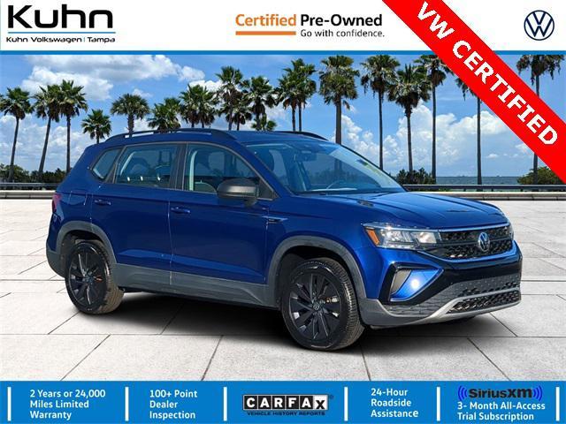 used 2022 Volkswagen Taos car, priced at $14,990