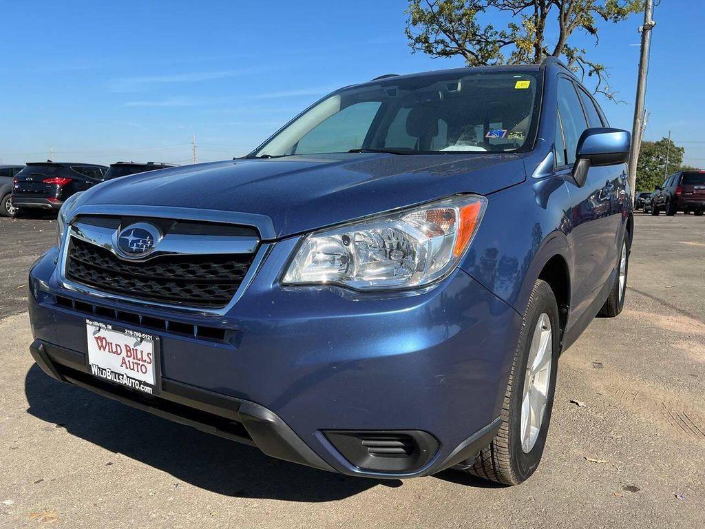 Quartz Blue Pearl 2015 Subaru Forester 2.5i Premium