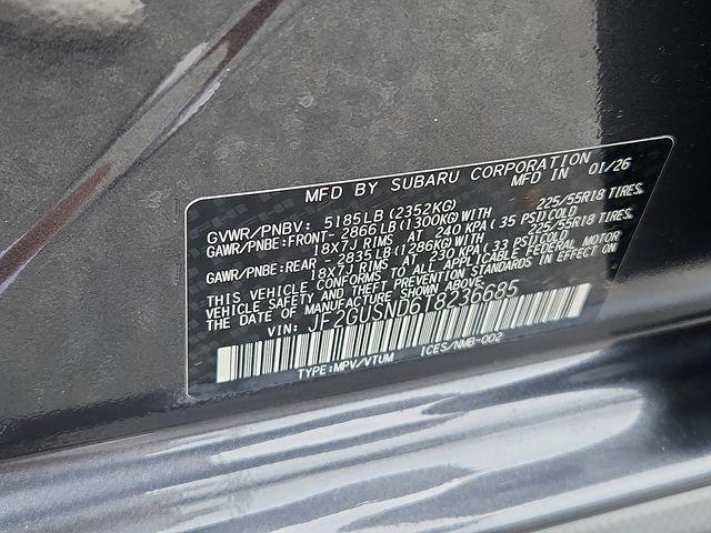 new 2026 Subaru Crosstrek car, priced at $37,544
