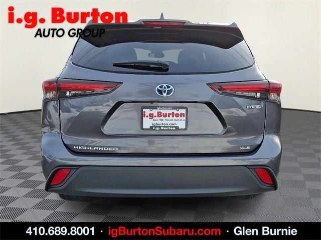 used 2024 Toyota Highlander Hybrid car, priced at $42,375