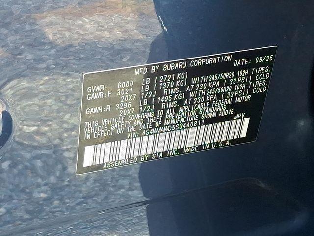 new 2025 Subaru Ascent car, priced at $48,954