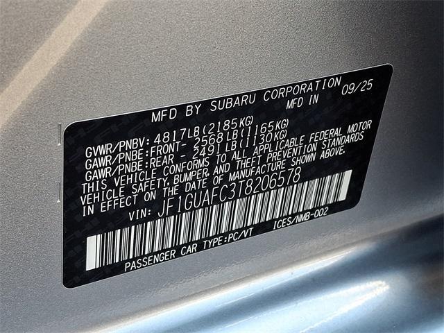 new 2026 Subaru Impreza car, priced at $27,100