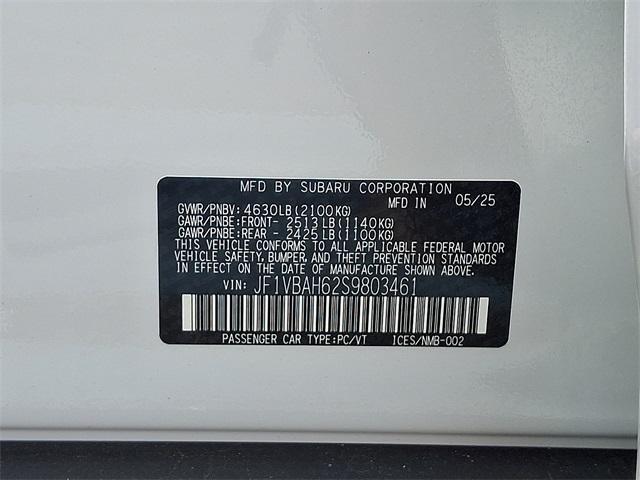 new 2025 Subaru WRX car, priced at $36,489