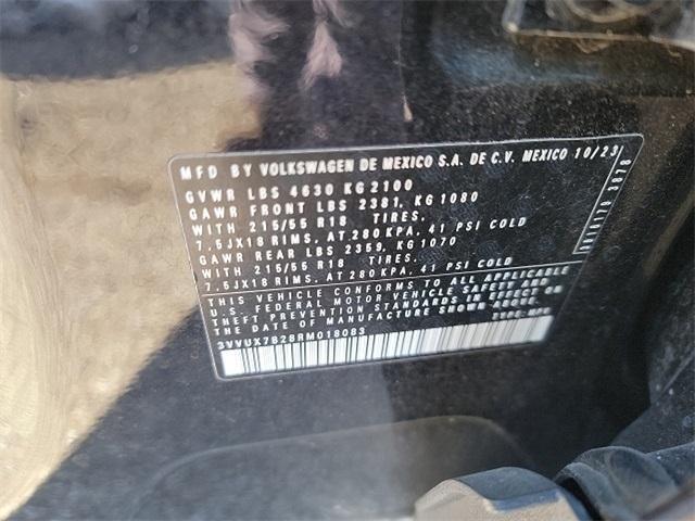 used 2024 Volkswagen Taos car, priced at $19,304