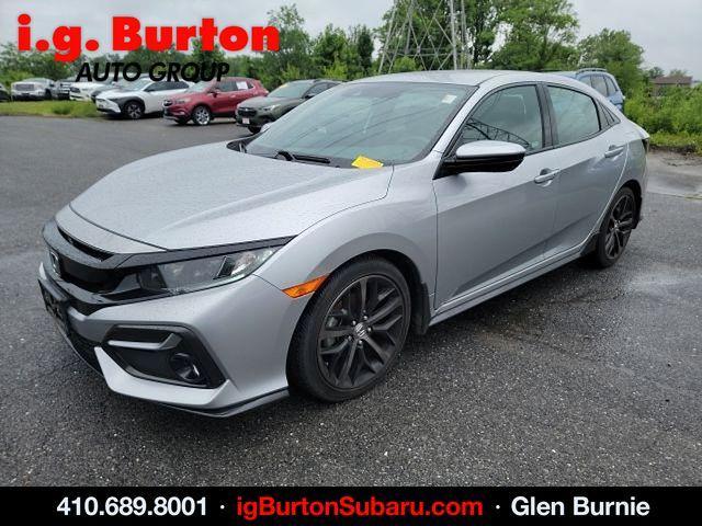 used 2021 Honda Civic car, priced at $26,356