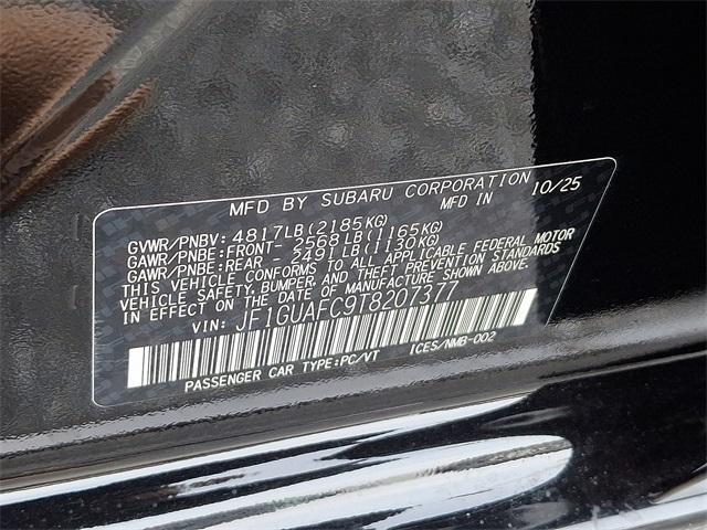 new 2026 Subaru Impreza car, priced at $27,100