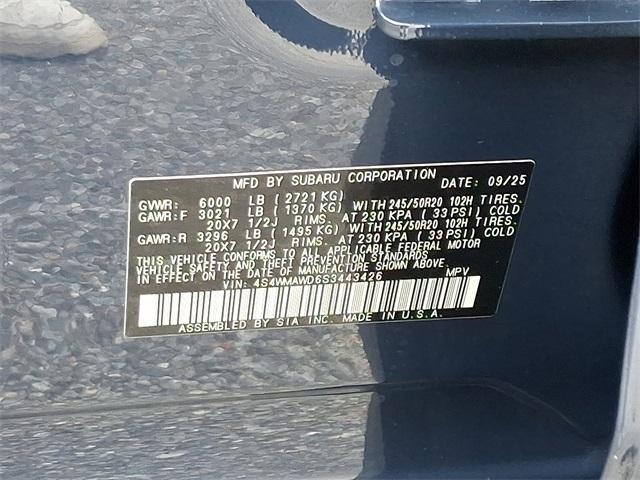 new 2025 Subaru Ascent car, priced at $49,466