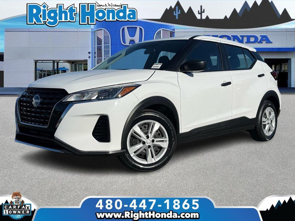 used 2024 Nissan Kicks car, priced at $13,999