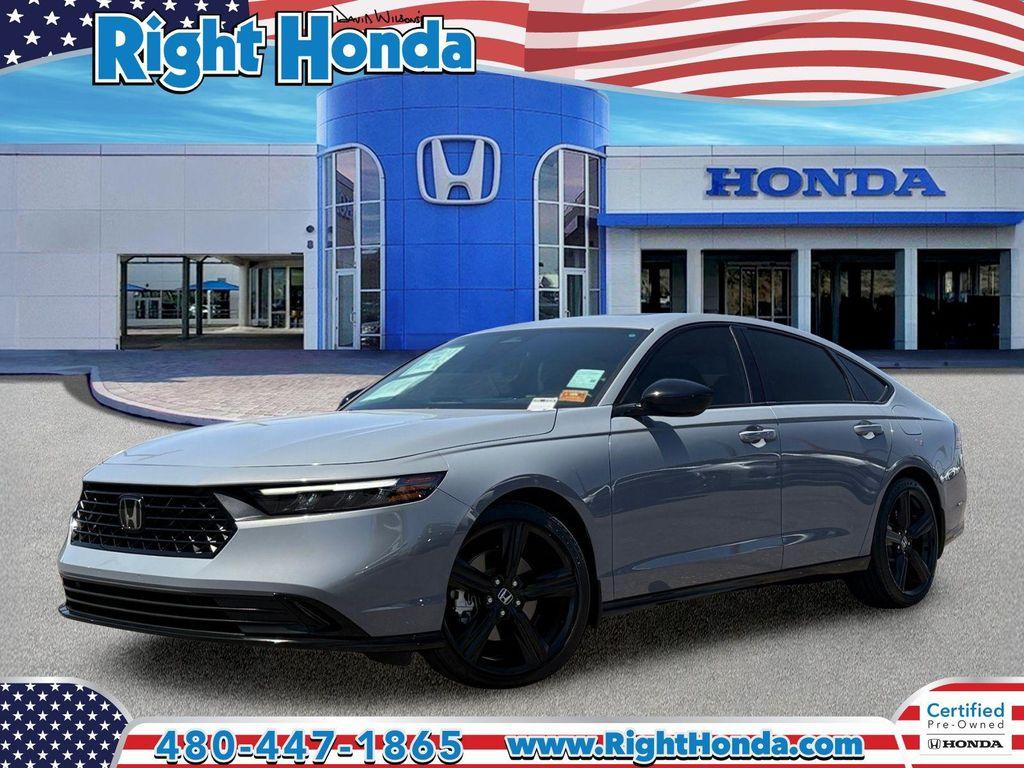 used 2023 Honda Accord Hybrid car, priced at $29,271