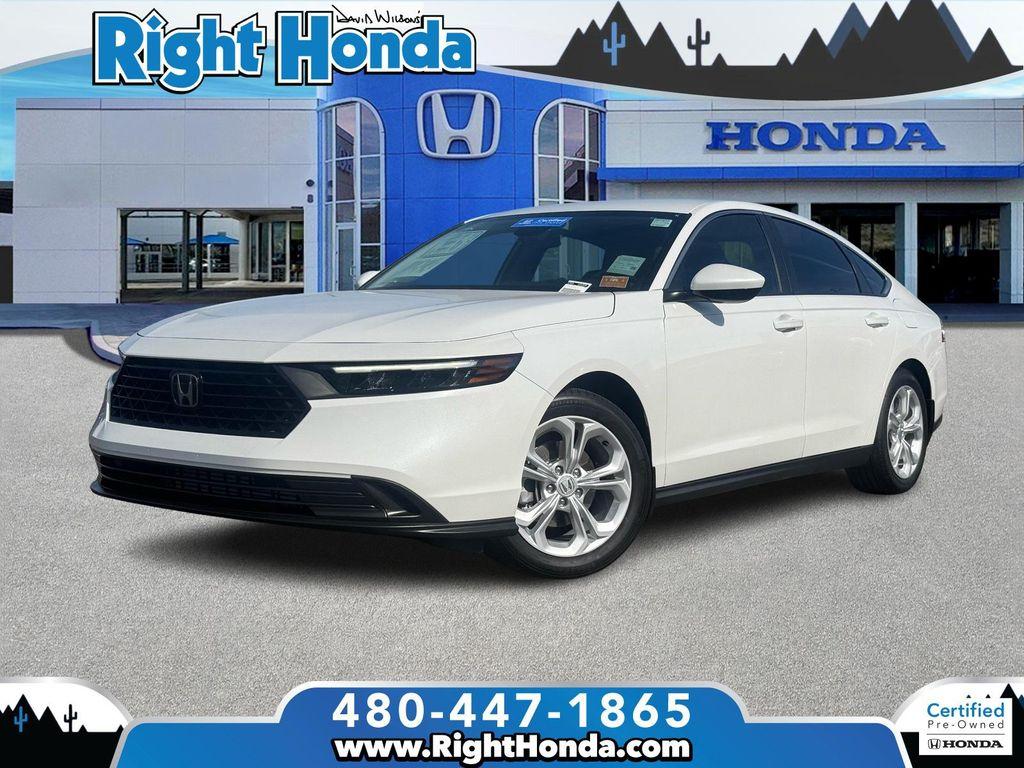 used 2025 Honda Accord car, priced at $25,728