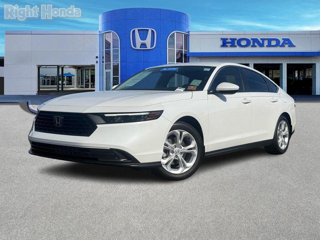 used 2025 Honda Accord car, priced at $25,728