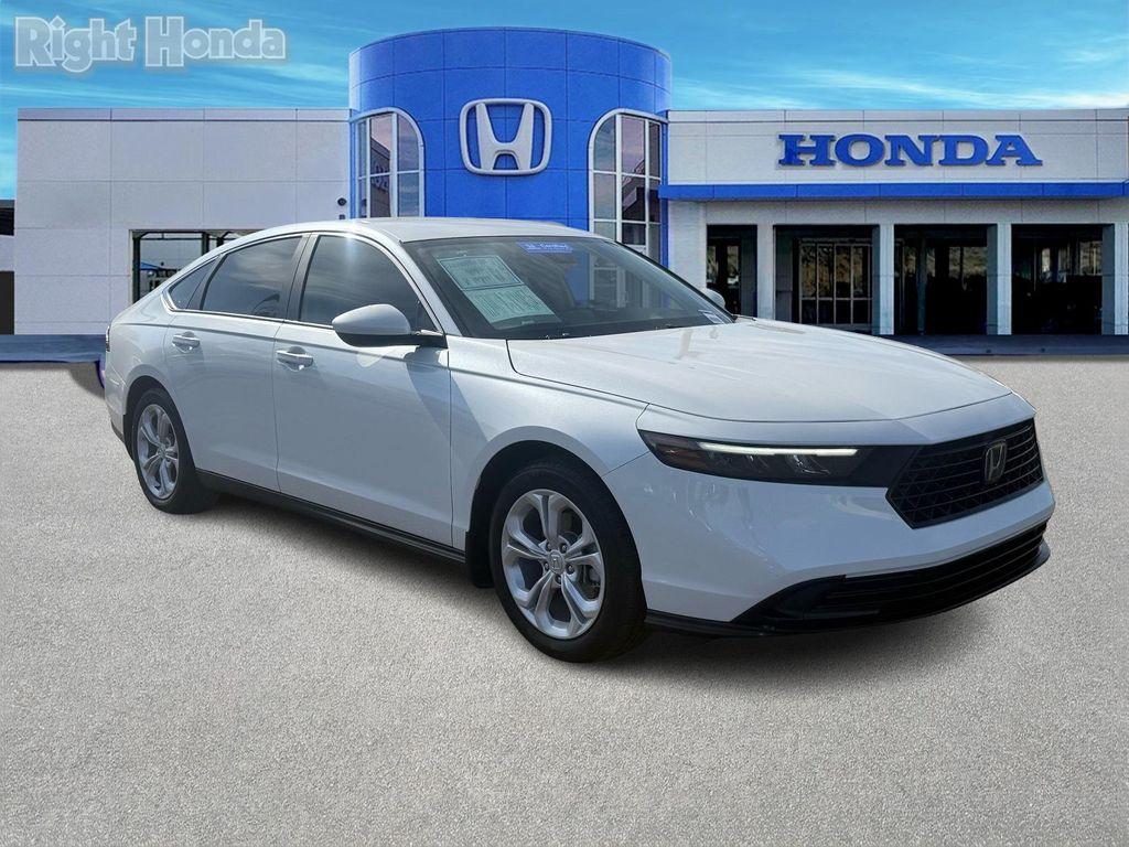used 2025 Honda Accord car, priced at $25,728