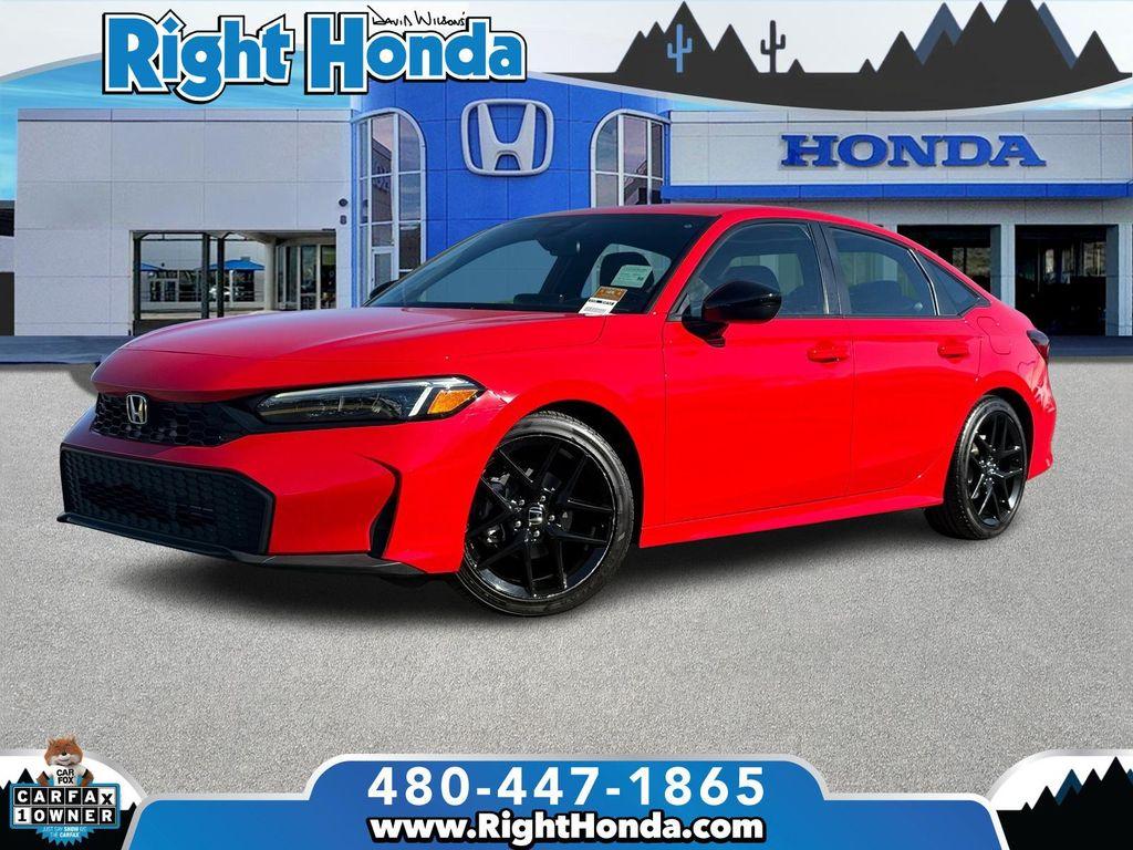 used 2025 Honda Civic car, priced at $22,965