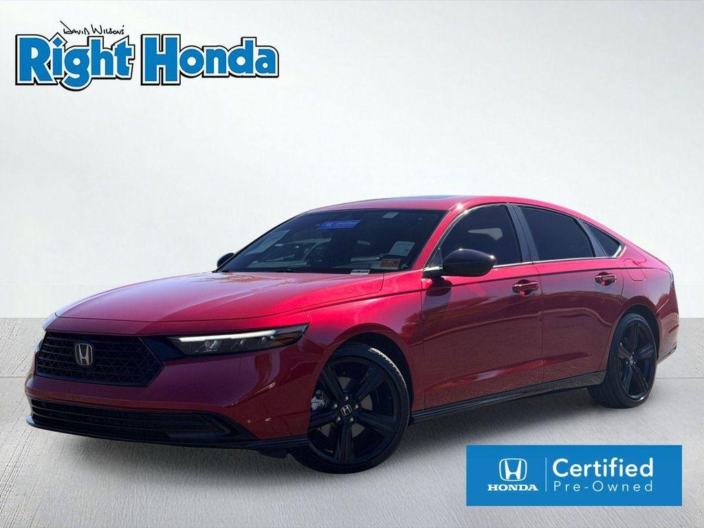 used 2025 Honda Accord Hybrid car, priced at $32,944