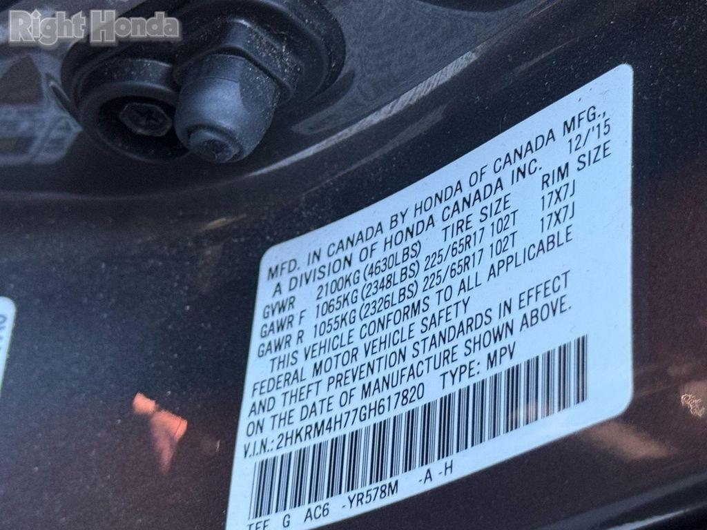 used 2016 Honda CR-V car