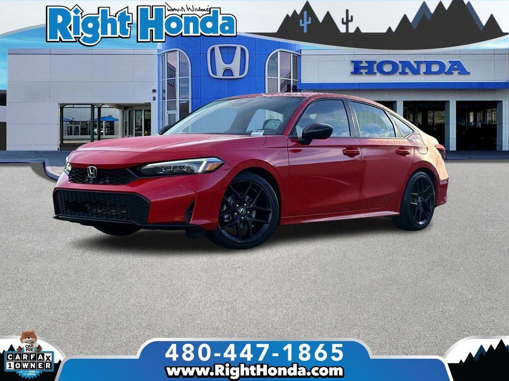 used 2025 Honda Civic car, priced at $22,910
