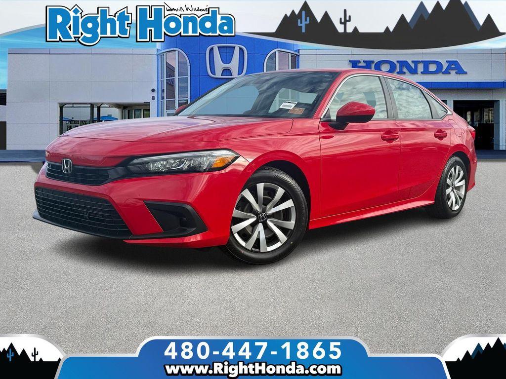 used 2022 Honda Civic car, priced at $19,600