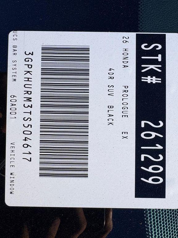 new 2026 Honda Prologue car, priced at $47,546