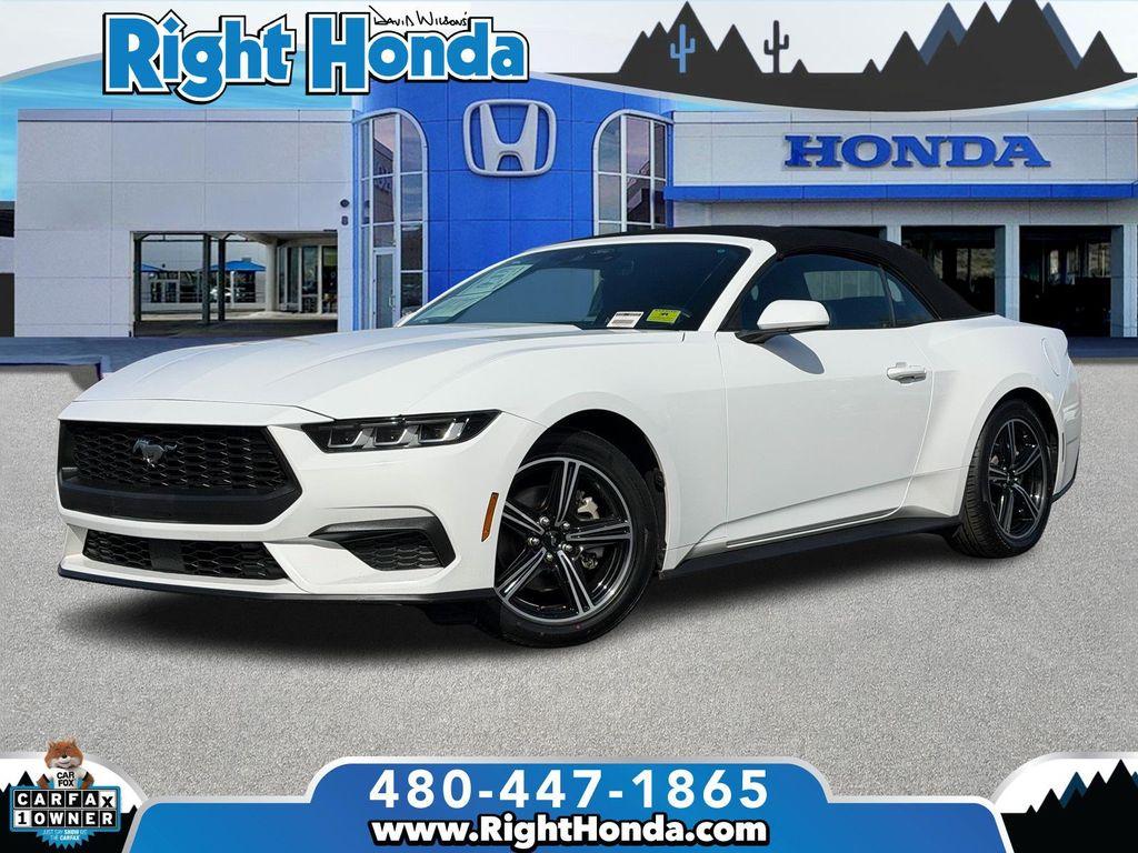 used 2024 Ford Mustang car, priced at $23,797