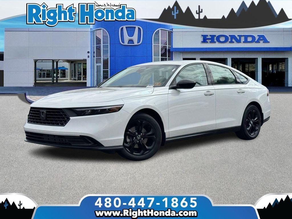 new 2025 Honda Accord car, priced at $30,996