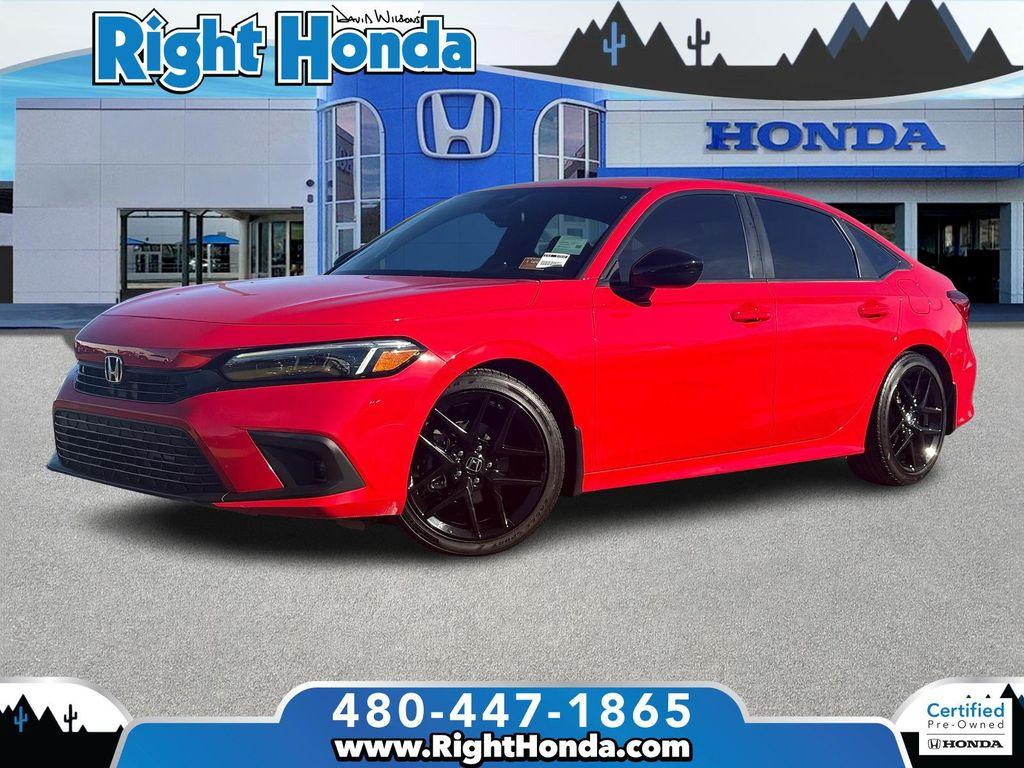 used 2024 Honda Civic car, priced at $22,118