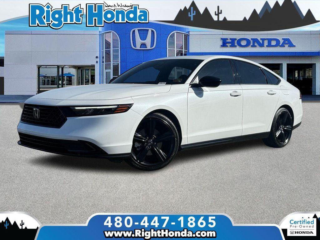 used 2025 Honda Accord Hybrid car, priced at $30,998