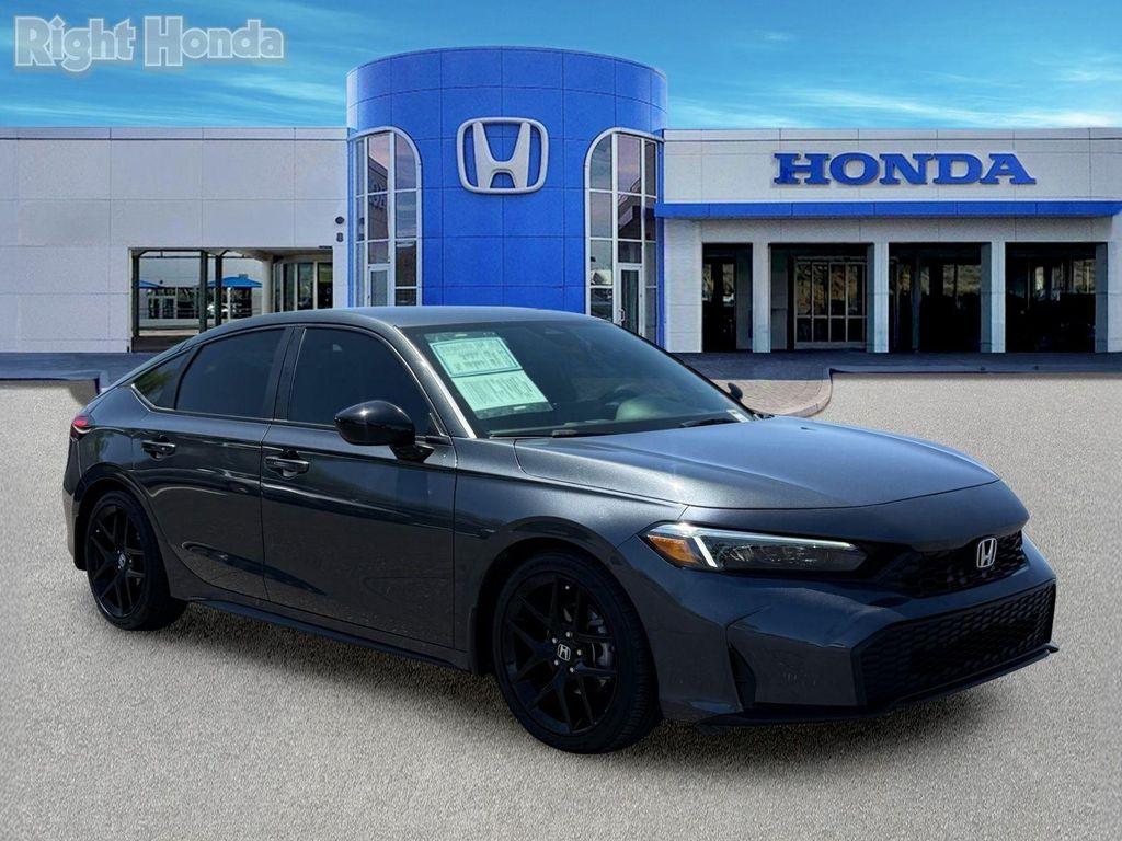 used 2025 Honda Civic car, priced at $25,137