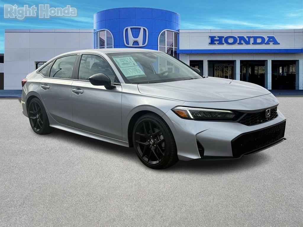 used 2025 Honda Civic car, priced at $23,495