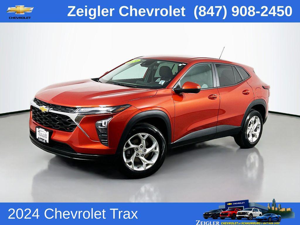 used 2024 Chevrolet Trax car, priced at $20,113