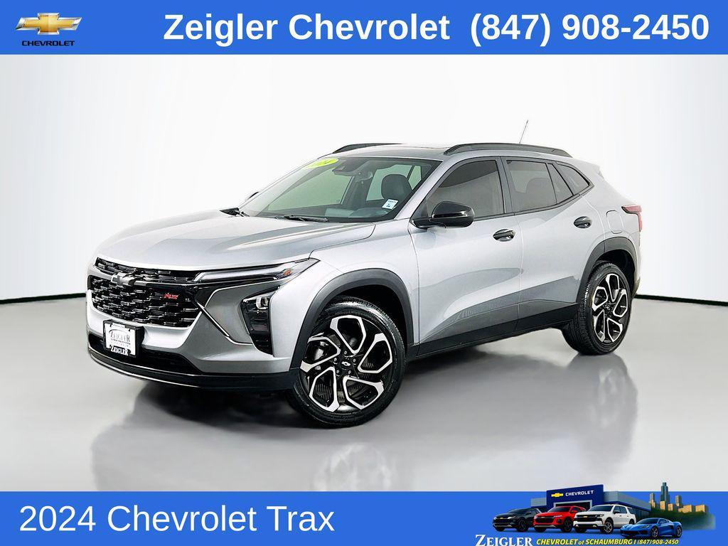 used 2024 Chevrolet Trax car, priced at $23,447