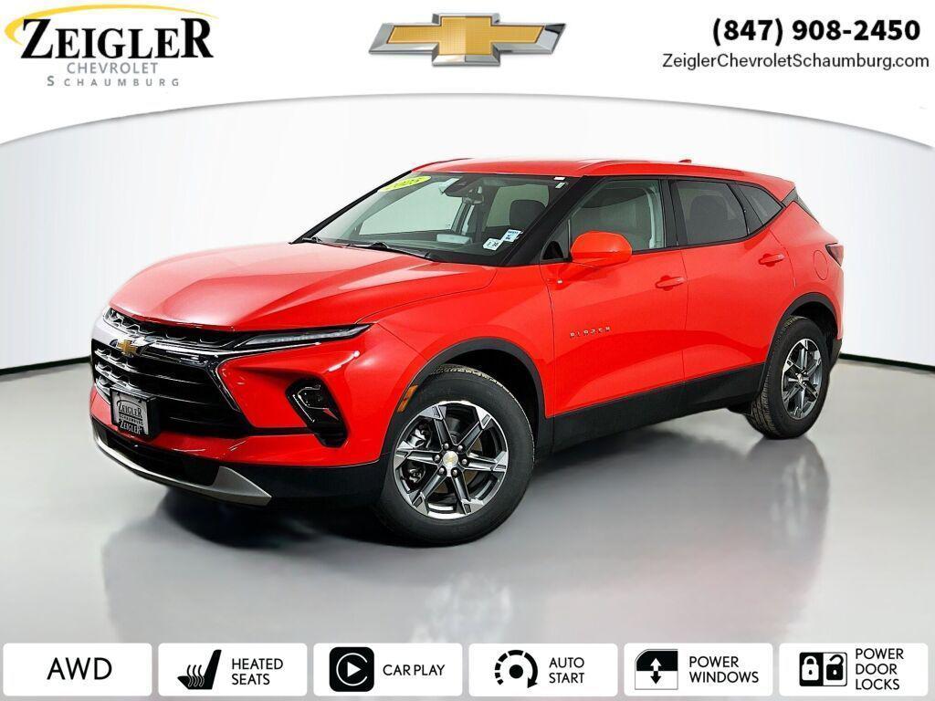 used 2025 Chevrolet Blazer car, priced at $27,870