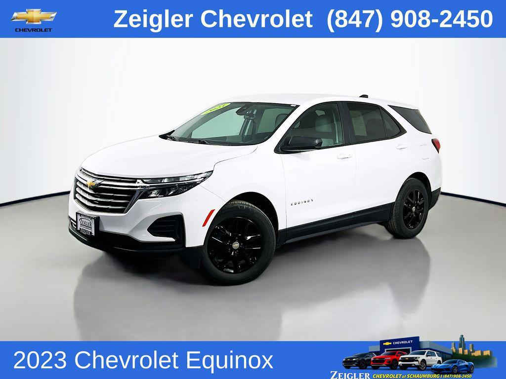 used 2023 Chevrolet Equinox car, priced at $17,500