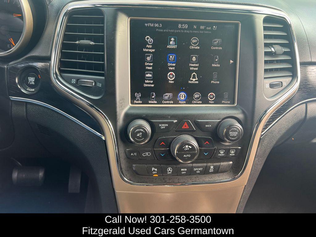 used 2016 Jeep Grand Cherokee car, priced at $12,800
