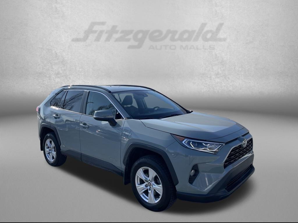 used 2021 Toyota RAV4 Hybrid car, priced at $23,500