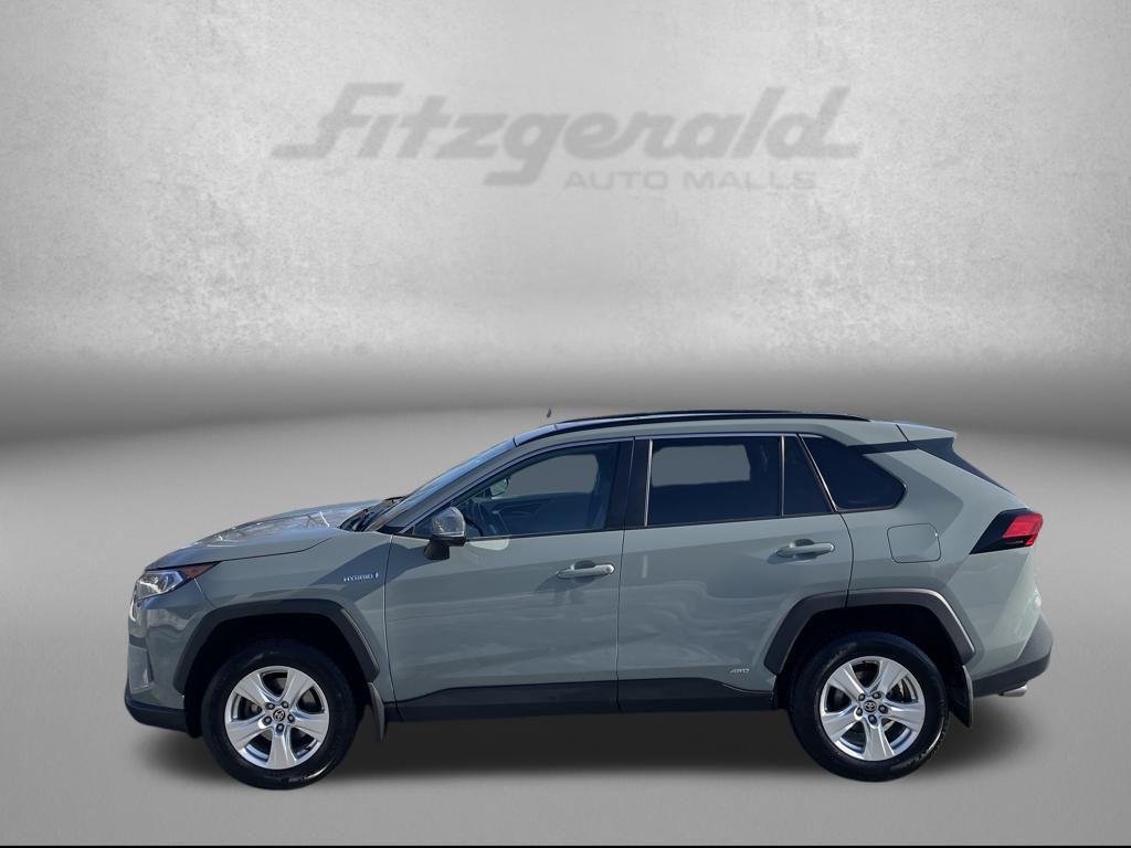 used 2021 Toyota RAV4 Hybrid car, priced at $23,500