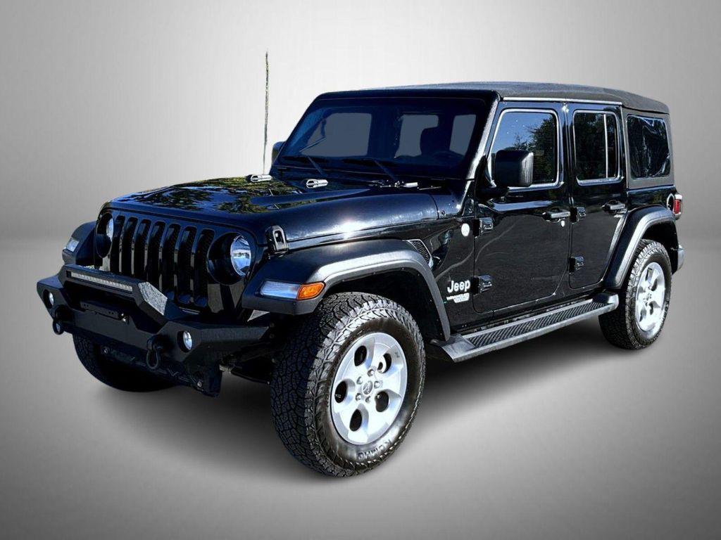 used 2020 Jeep Wrangler Unlimited car, priced at $19,695