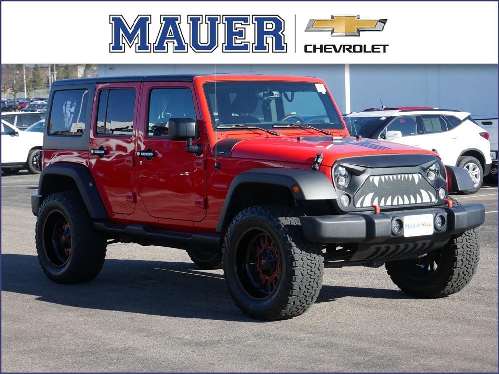 used 2016 Jeep Wrangler Unlimited car, priced at $21,257