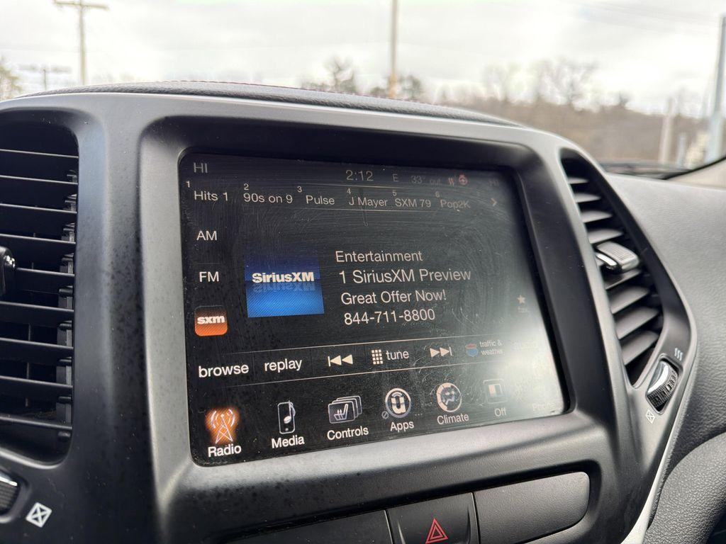 used 2017 Jeep Cherokee car, priced at $14,499