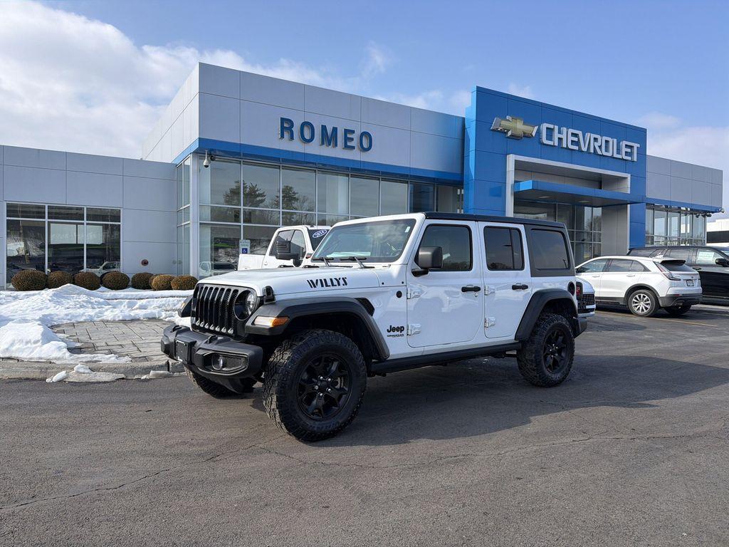 used 2021 Jeep Wrangler car, priced at $24,999