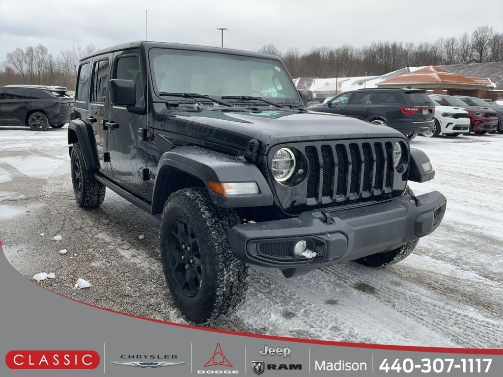 used 2021 Jeep Wrangler car, priced at $28,990