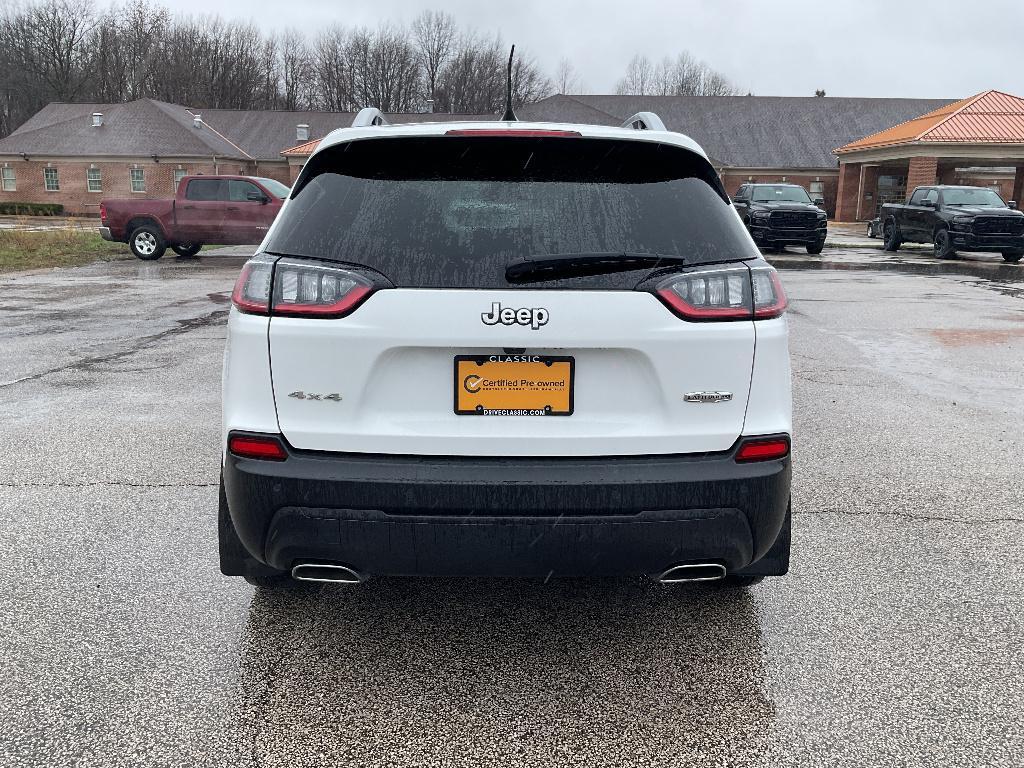 used 2021 Jeep Cherokee car, priced at $19,438