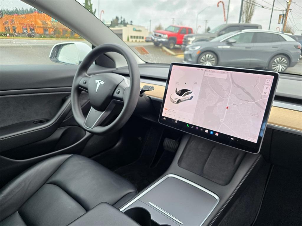 used 2021 Tesla Model 3 car, priced at $24,730