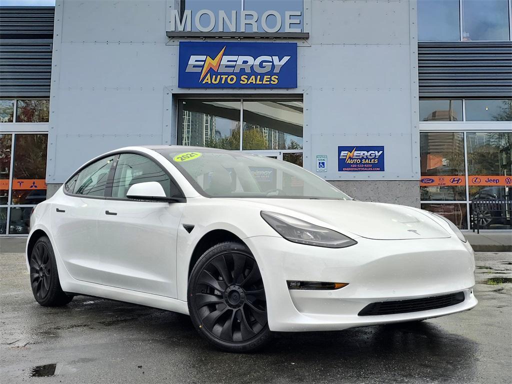used 2021 Tesla Model 3 car, priced at $24,730