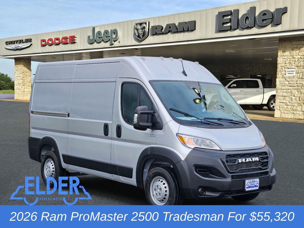 new 2026 Ram ProMaster 2500 car, priced at $51,320